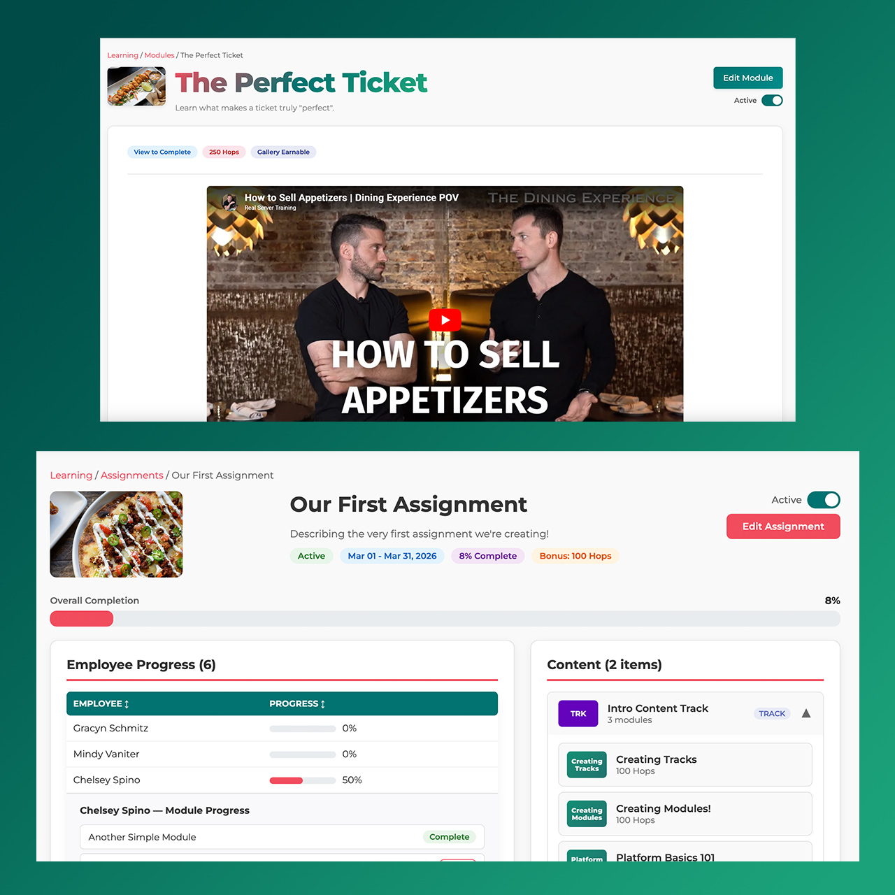 Create a leaderboard in BreadRocket